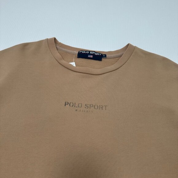 Vintage Polo Sport Beige Crewneck XL - Picture 2 of 4